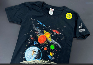 Big Moon Space Glow Shirt