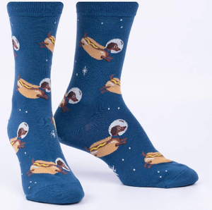 Weiner Dogs in Space Women's Crew