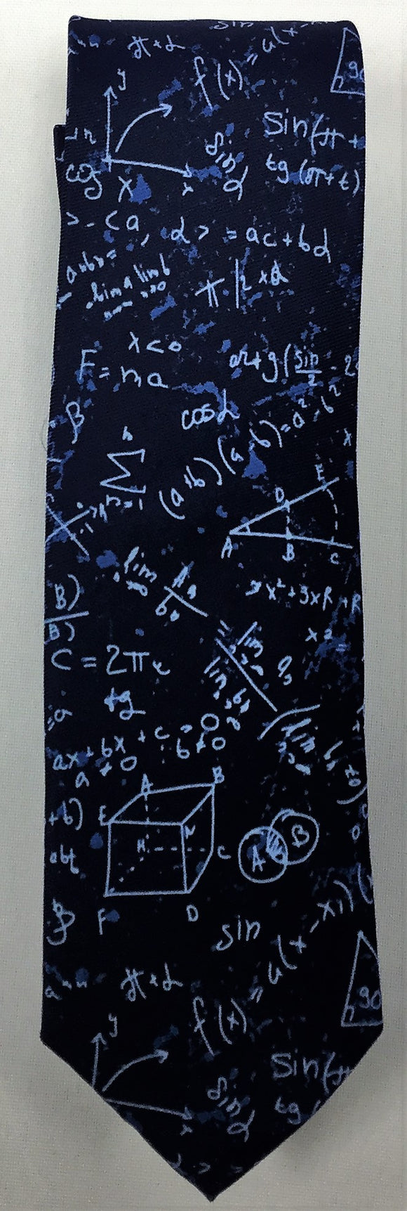 Math Equations Skinny Tie