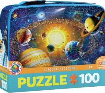 Solar System Lunch Box & Puzzle