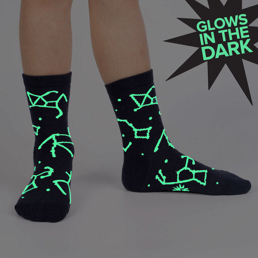 Glow In The Dark Constellation Socks